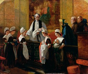 El bautizo, 1863 de Emma Brownlow